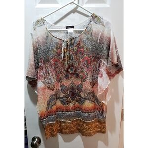 Beautiful butterfly sleeved top